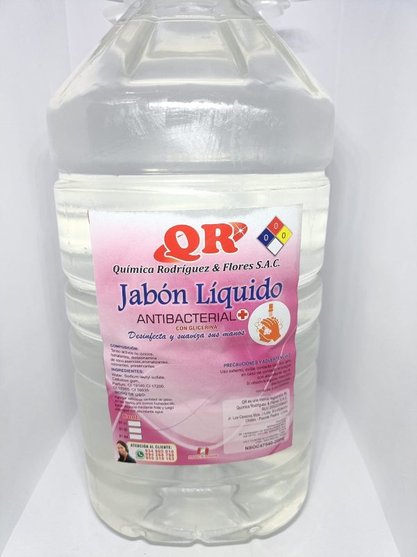 JABON LIQUIDO QR X GALON