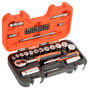 Juego de llaves de vaso (34 piezas) Bahco S330 1/4"+3/8"