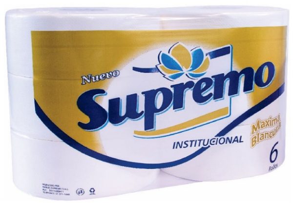 PAPEL HIGIENICO SUPREMO PQT X 6 UND